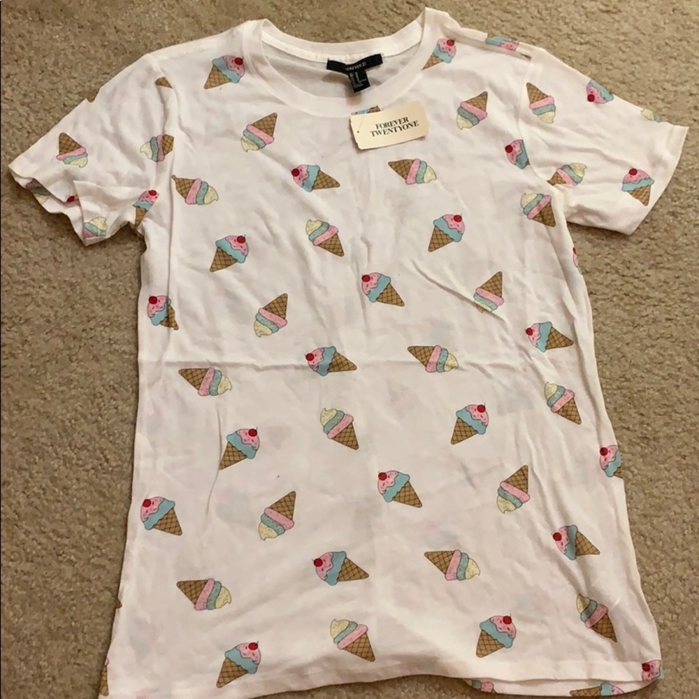 COPY - Forever 21 Ice Cream Cone Tee